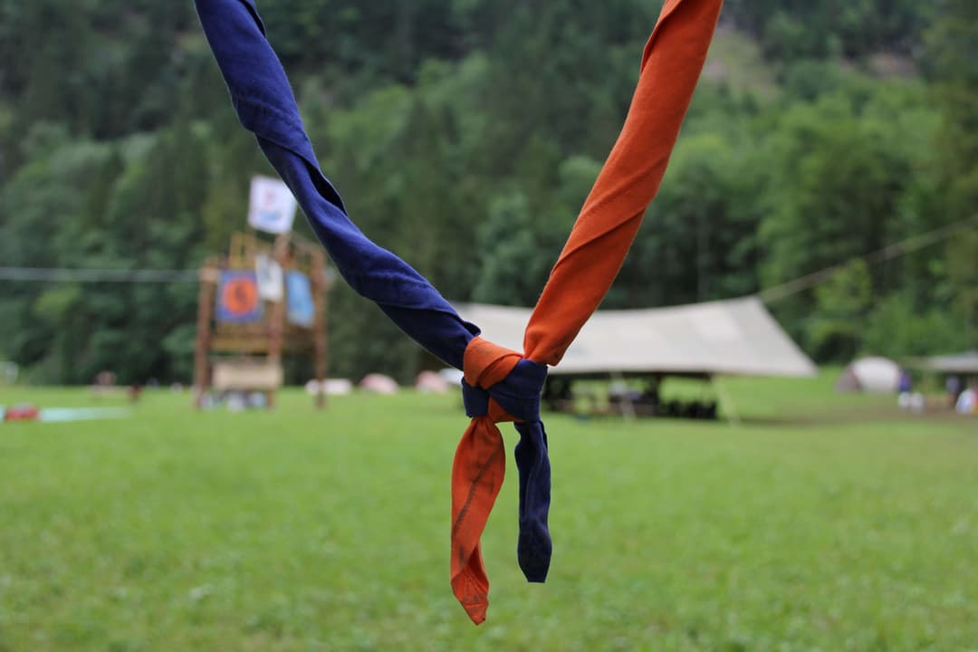 Pfadikrawatte von der Abteilung Pfadi Seebuebe Goldach