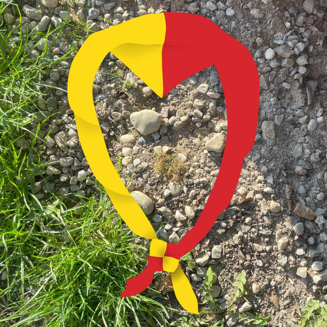 Pfadikrawatte von der Abteilung PTA Tannenberg