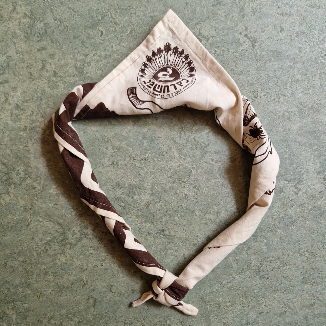 Pfadikrawatte von der Abteilung Pfadicorps Schaffhausen ASoLa 1983