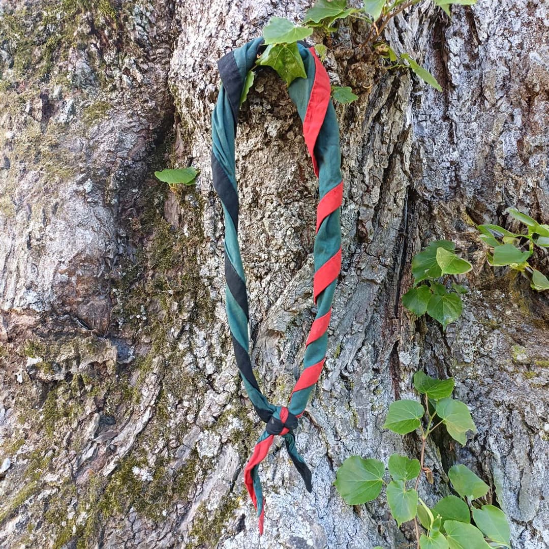 Pfadikrawatte von der Abteilung Pfadi Rappenstein