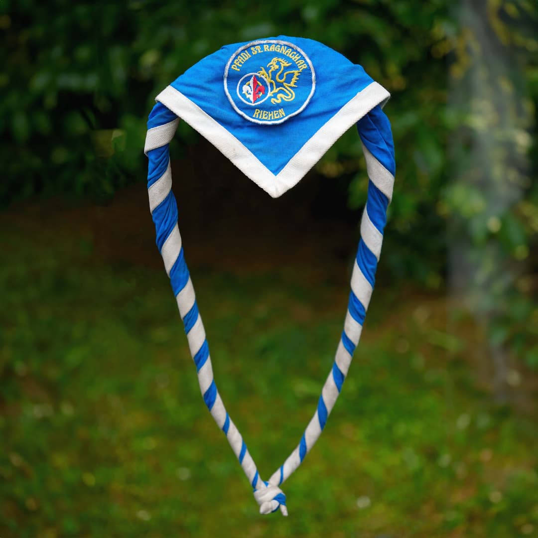 Pfadikrawatte von der Abteilung Pfadi St. Ragnachar
